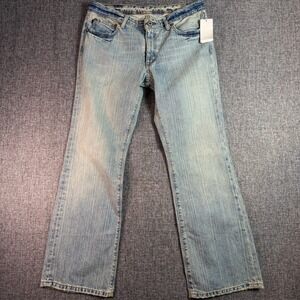 Vintage 90s Polo Jeans Co Kelly Low Rise Bootcut Jeans Womens 12 33x31 NWT
